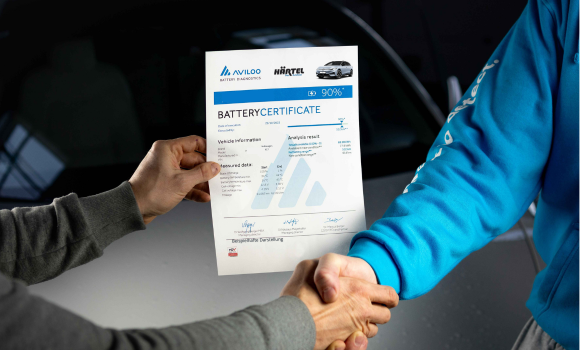 Abbildung von einem Batteriezetrifikat