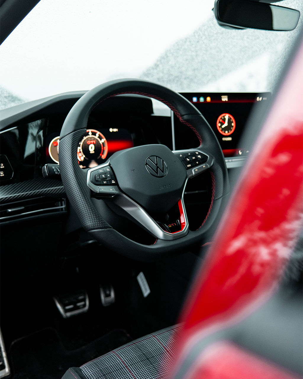 VW Golf GTI Interieur Sportlenkrad.