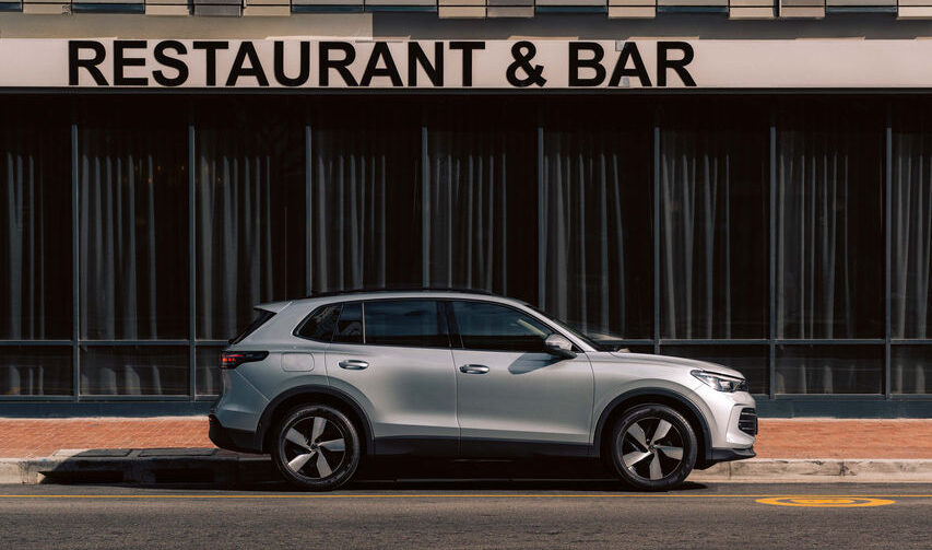 VW Tiguan Seitenansicht.